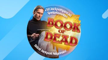 Snabbares nya välkomstbonus på Book of Dead