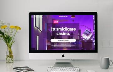 Skärmbild från registreringen hos Momang Casino