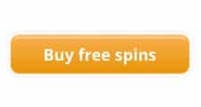 Nappi, jossa lukee "Buy free spins" englanniksi.