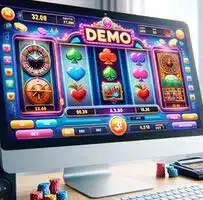 Spelar slot gratis i demoläge på datorn.