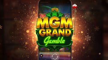 Bild på slotten MGM Grand Gamble som ingår i LeoVegas nya välkomstbonus.