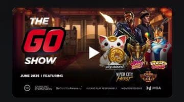 Bild på juniavsnittet av The Go Show hos Play n GO