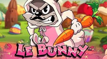 Bild på Smokey i sloten Le Bunny och namnet på spelet.