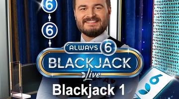 Bild på spelet Always 6 Blackjack hos unibet